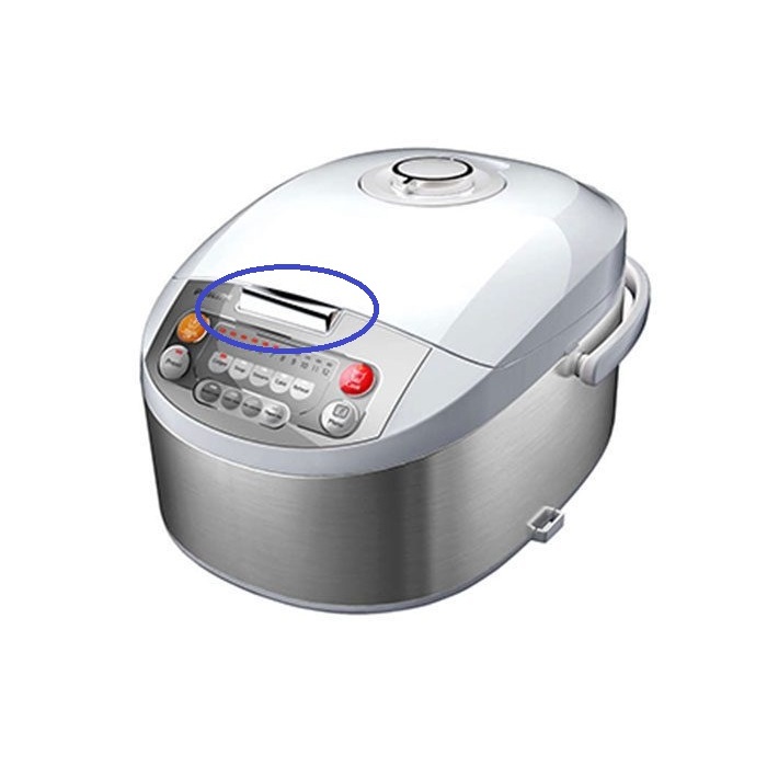 Khóa mở nắp nồi cơm nút gài Philips HD3035 / HD3038