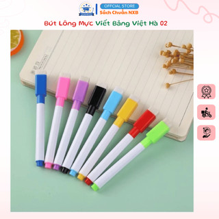Bút Lông Mực Viết Bảng Việt Hà 02 - Có Đầu Xóa Được - Dùng viết cho bộ vở viết xóa được
