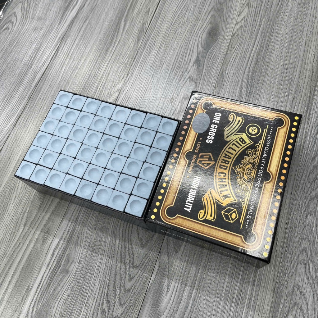 Lơ Xám Billards Chalk Chuyên Dụng Cho CLB ( 10 Viên )