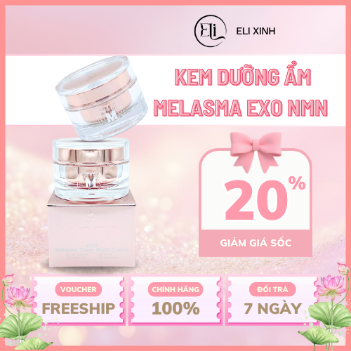 KEM NMN MELASMA EXOSOME - BAN ĐÊM 50ML(MYHAELYN NMN EXO MELASMA CLEAR NIGHT CREAM-8809186779647)