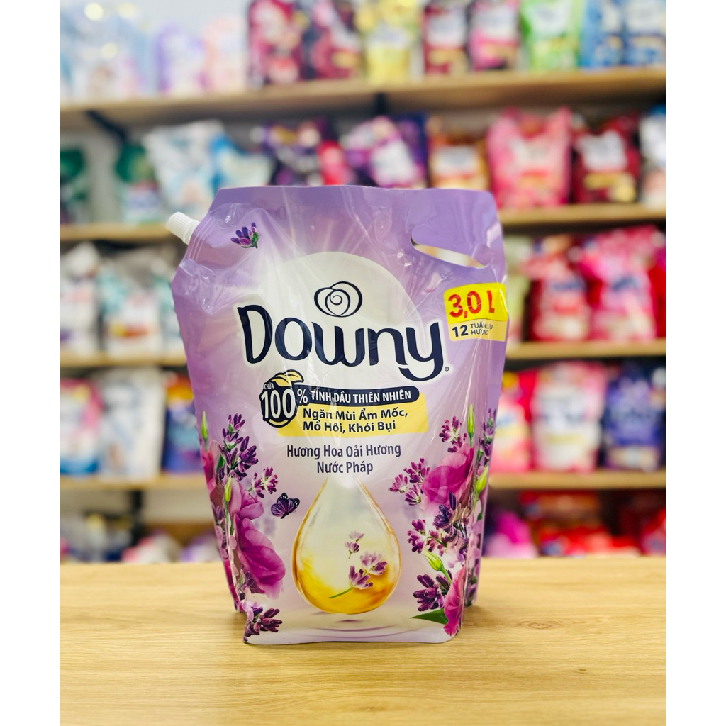 Nước xả Downy Hương Hoa Oải Hương 3L