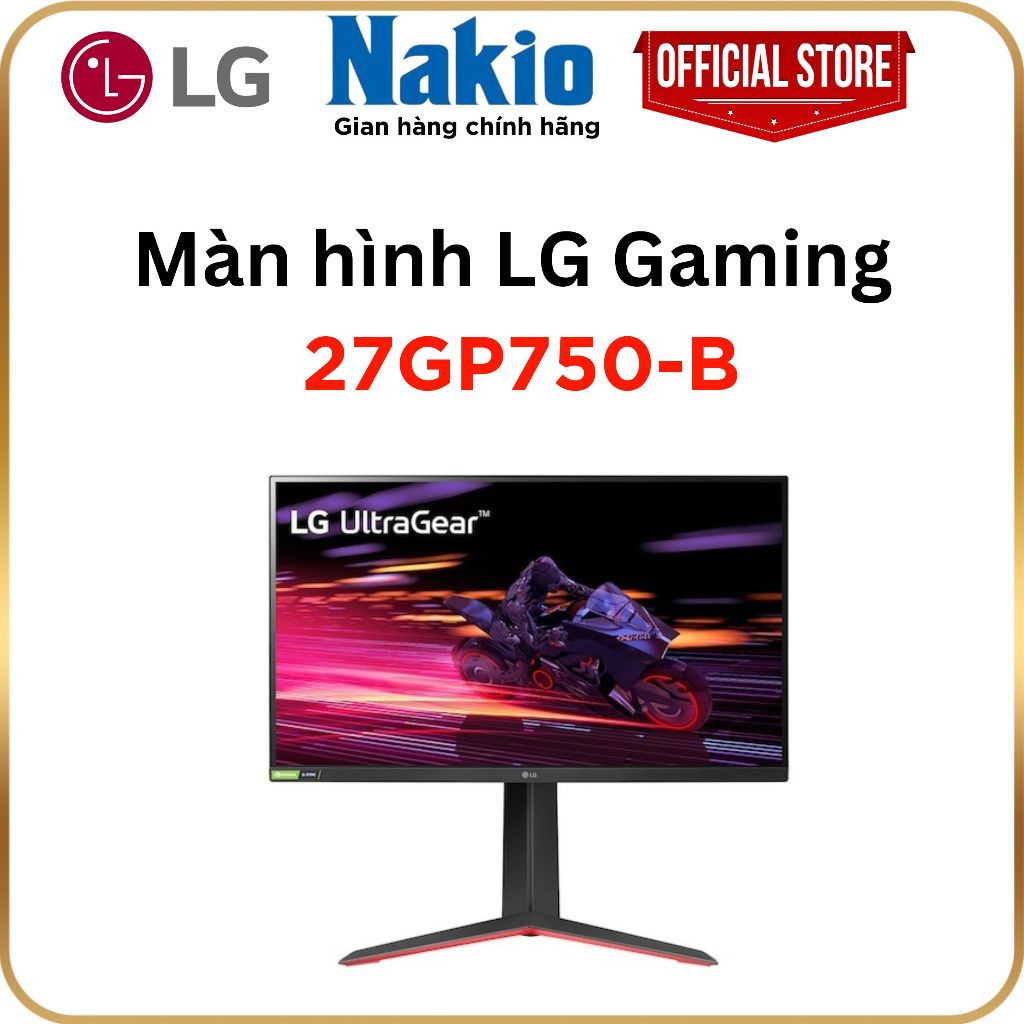 Màn hình Gaming LG 27GP750-B 27 inch UltraGear™ FHD 240Hz IPS
