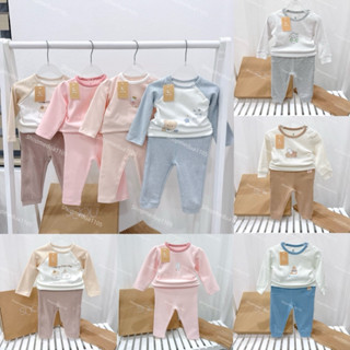    MOON  Bộ nỉ MOON  dày dặn cho bé trai bé gái 