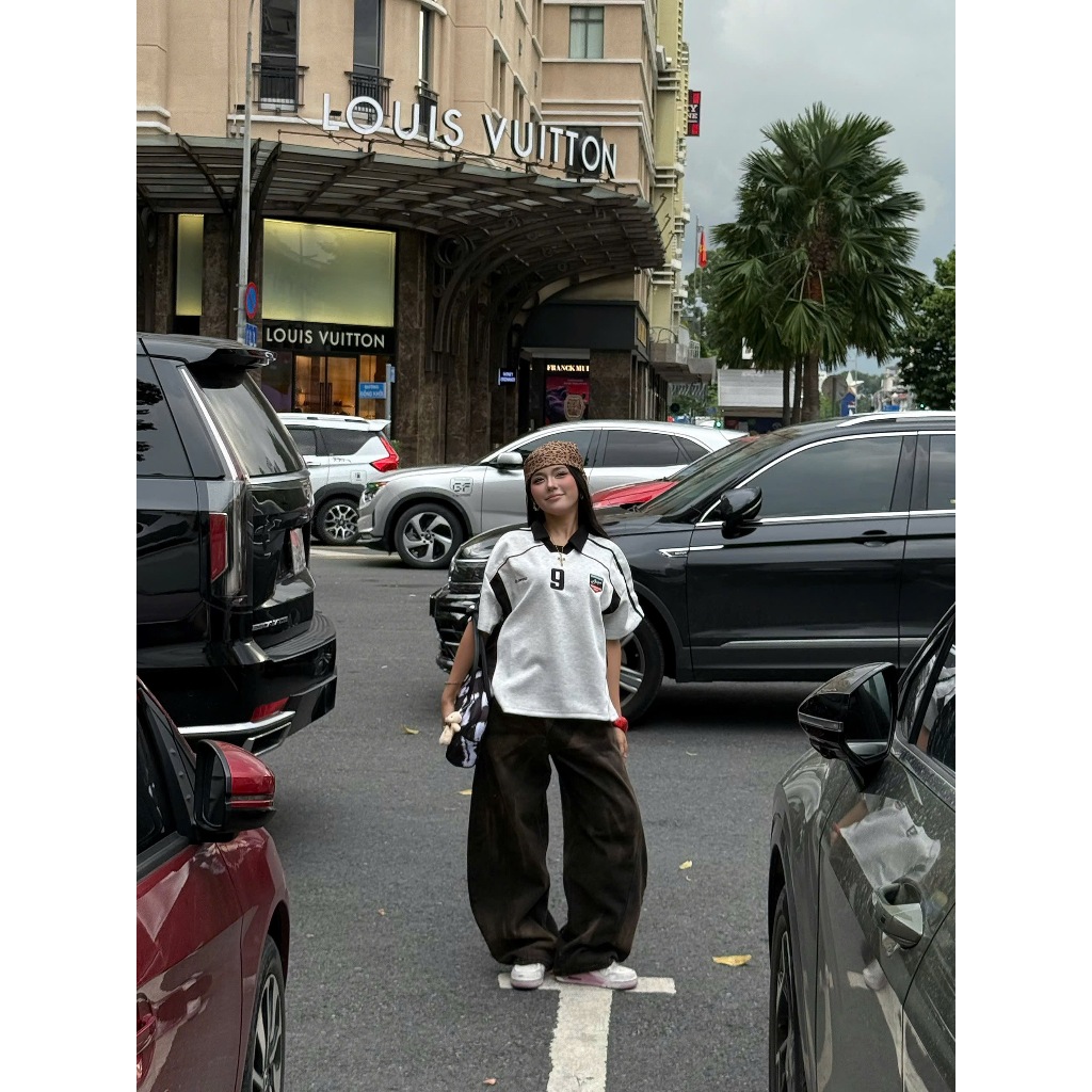 POLO Số 9 tee BOXY - Áo thun 2Da form rộng có cổ nam nữ unisex 🖤 polo boxy Jejul | BigBuy360 - bigbuy360.vn