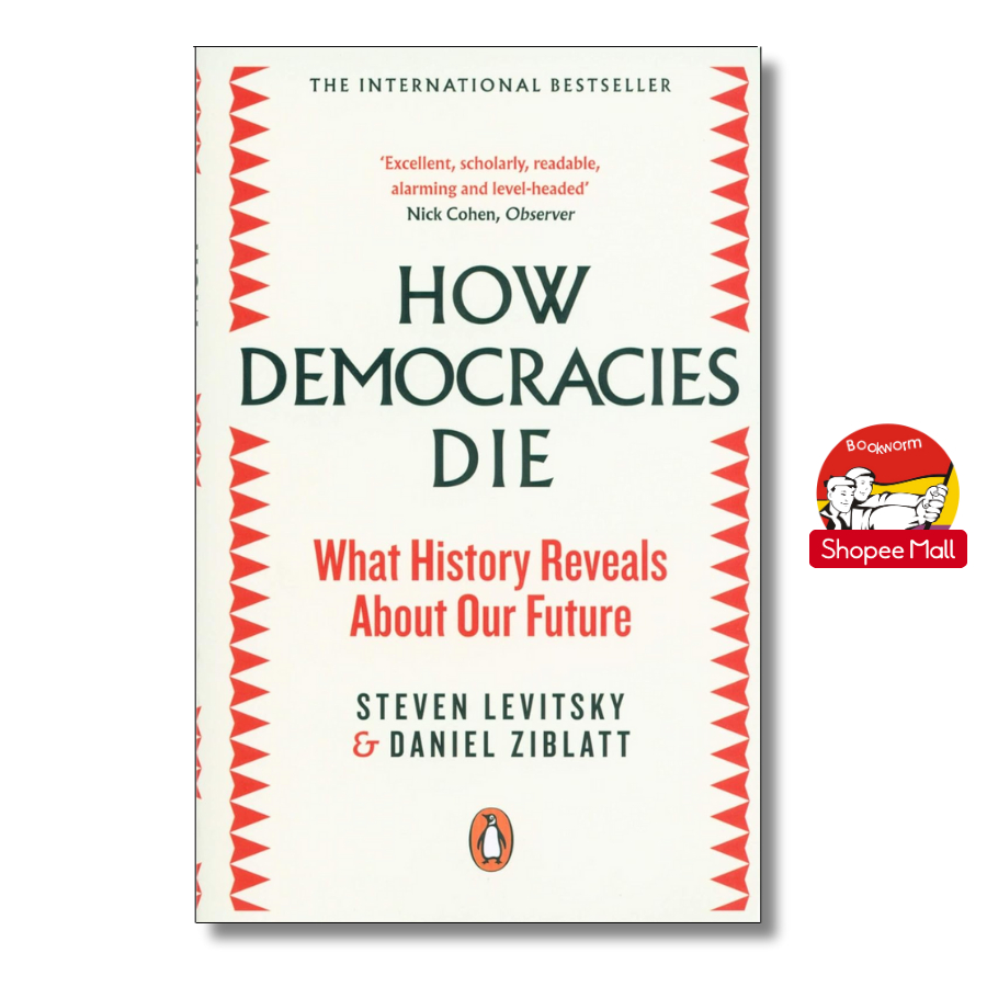 Sách - How Democracies Die by Steven Levitsky | History / Politics Nonfiction / Ngoại văn Nhập khẩu