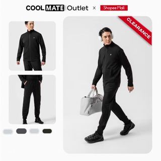   Outlet- không đổi trả  Bộ Đồ Nỉ Thu Đông Coolmate- Áo khoác Track Jacket và Quần Jogger Track Pants 