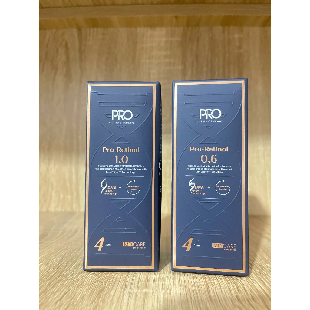 [HÀNG CTY] Kem dưỡng MD CARE Pro-Retinol 0.6/ Pro-Retinol  1.0 Giúp dưỡng sáng, Trẻ Hóa da 30ml | BigBuy360 - bigbuy360.vn