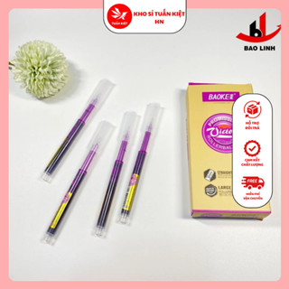  Hộp 12 cây bút nước mực tím học sinh Baoke BK119 Mini PC5028 - Bút gel Baoke 