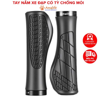 Tay Nắm Xe Đạp Có Tỳ Chống Mỏi Amalife Dành Cho Xe Đạp Thể Thao, Tay Nắm Xe Đạp Địa Hình, Leo Núi