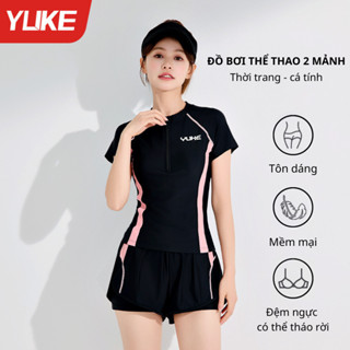  Bộ đồ bơi nữ thể thao 2 mảnh YUKE YY82313 - nhập khẩu chính hãng 