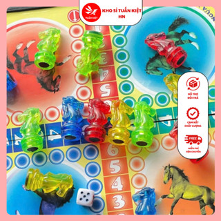  Bộ Cá Ngựa Nam Châm Nhật Minh NM3246 – Nhựa Trong Cao Cấp Bàn Cờ Gấp Gọn Quân Cờ Nhiều Màu 