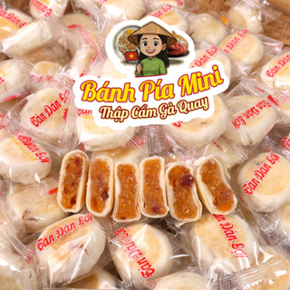  Bánh Pía Mini Tân Dân Lợi - Nhân THẬP CẨM GÀ QUAY LẠP XƯỞNG - Đặc Sản Bến Tre Ăn Vặt Food 500g & 1Kg - P01 
