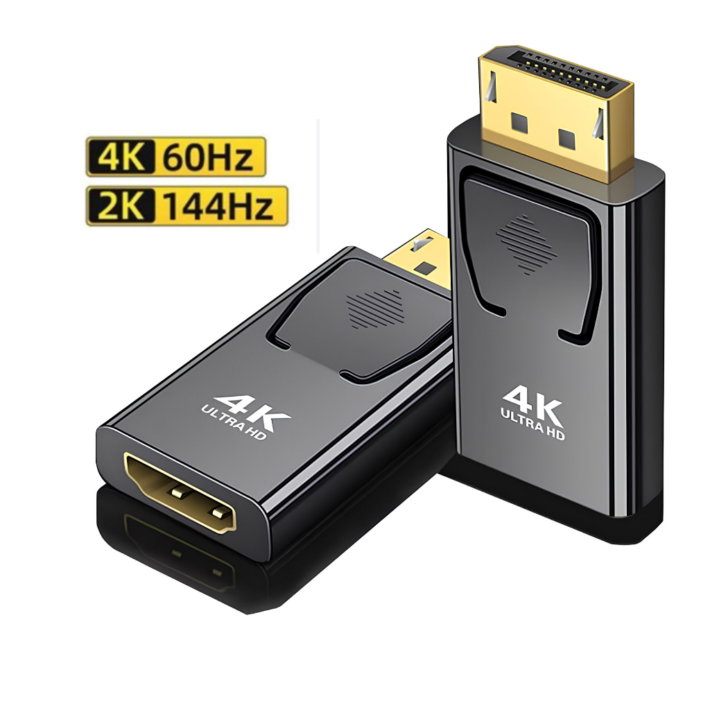 Đầu chuyển DisplayPort sang HDMI cao cấp – Hỗ trợ 4K@60Hz – Dài 5cm – Dùng cho…
