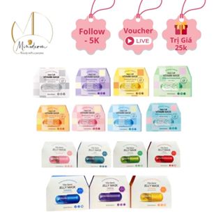  Hộp mặt nạ BANOBAGI dưỡng ẩm làm sáng da phục hồi da chống lão hóa làm dịu 