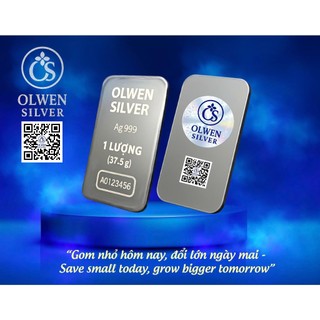 Bạc miếng Olwen Silver 999 1 lượng