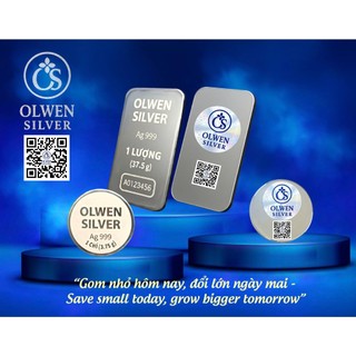 Bạc miếng Olwen Silver 999 1 lượng