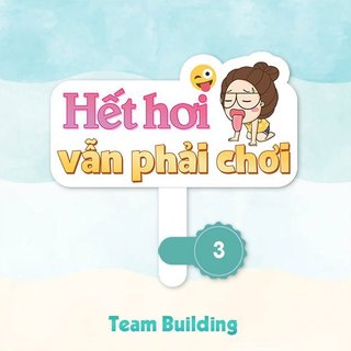 Hashtag Team Building - Hashtag cầm tay Team Building – Bảng hashtag chụp ảnh sự kiện công ty
