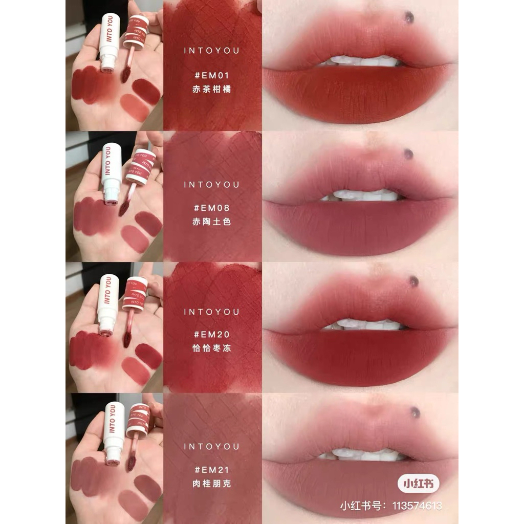 ( Đọc mô tả) Son Tint Son Bùn INTOYOU PERFECT DIARY  nhiều mẫu nhiều màu