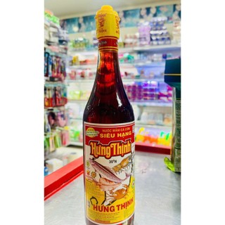 Nước mắm cá cơm Siêu Hạng Hưng Thịnh 35 độ đạm 620ml