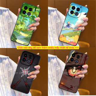  Ốp lưng dành cho Vivo IQOO Z10 Turbo  Z10 Turbo Pro Pro+ Plus mặt lưng tráng gương bóng bẩy 3D kính cao cấp in hình 