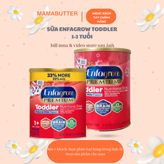    date 2026 Sữa Enfagrow Premium Toddler Mỹ Nắp Vàng Mẫu Mới cho bé từ 1y+   Hàng Air   