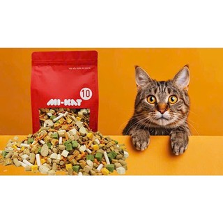 HẠT MIKAT 10 MIX TOPING HẠT CHO MÈO FULL TOPINH PHÙ HỢP MỌI LỨA TUỔI