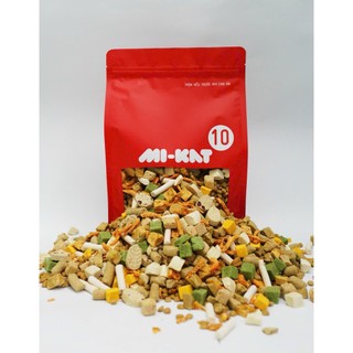 HẠT MIKAT 10 MIX TOPING HẠT CHO MÈO FULL TOPINH PHÙ HỢP MỌI LỨA TUỔI