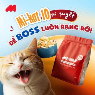 HẠT MIKAT 10 MIX TOPING HẠT CHO MÈO FULL TOPINH PHÙ HỢP MỌI LỨA TUỔI