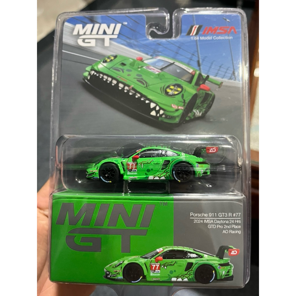 MINI GT Porsche 911 GT3 R rexy card mới đẹp