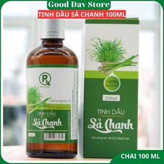  CHAI LỚN Tinh dầu nguyên chất sả chanh Hồng Tâm ,xông phòng đuổi muỗi,lau sàn nhà CHAI 100ML 