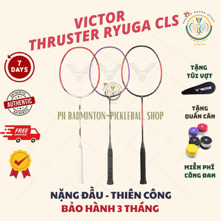  HOẢ TỐC  Đan cước-Tặng túi+quấn cán  Vợt Cầu Lông Victor THRUSTER RYUGA CLS Chính Hãng Toàn Diện 