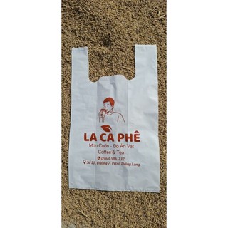 10kg túi 2 quai HDPE in theo yêu cầu