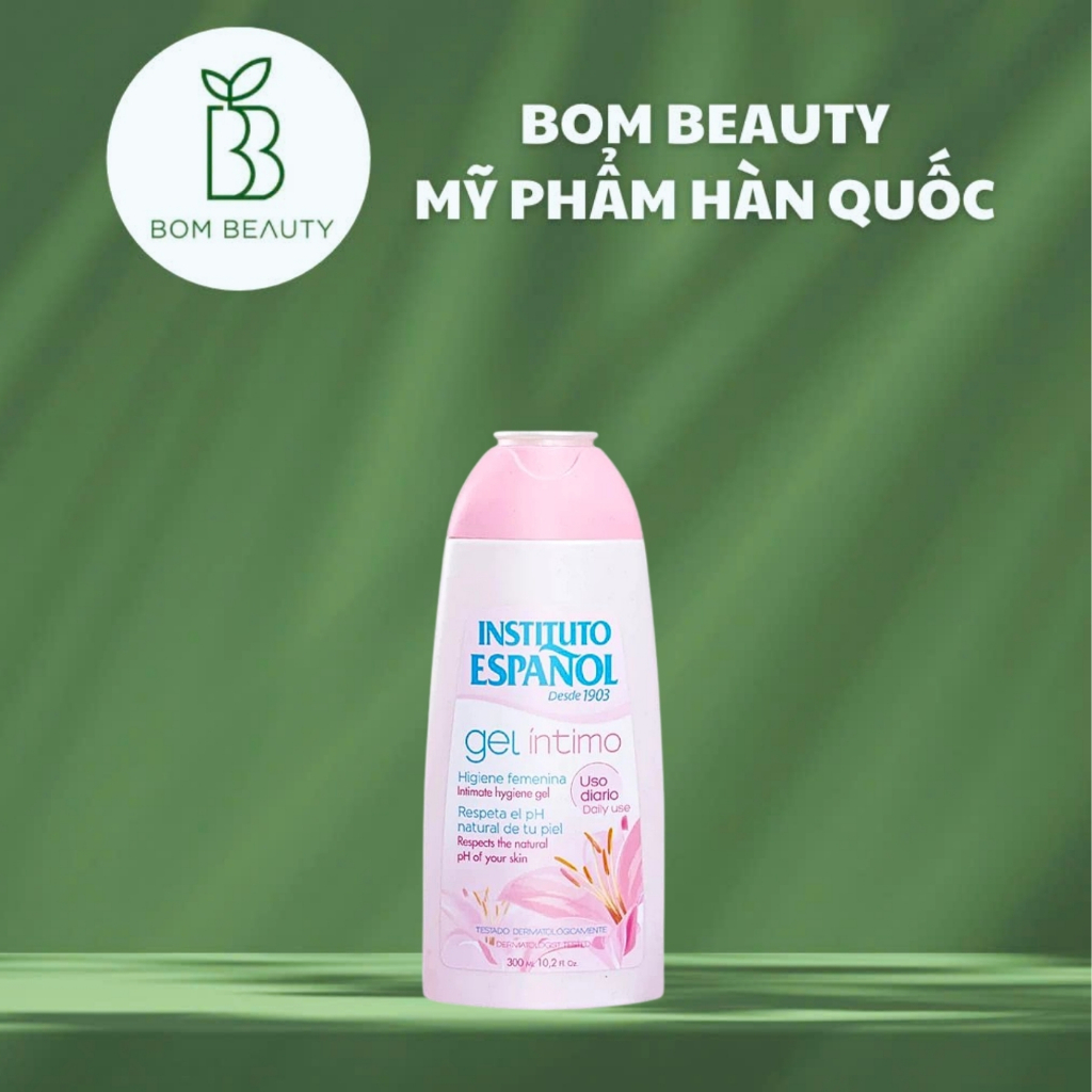 (hồng) Dung dịch vệ sinh Instituto Espanol Gel Íntimo 300ml