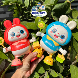 Đồ Chơi Thỏ Nhảy Múa Thỏ Đánh Đàn Con Thỏ Cầm Hoa Phát Nhạc Di Chuyển 