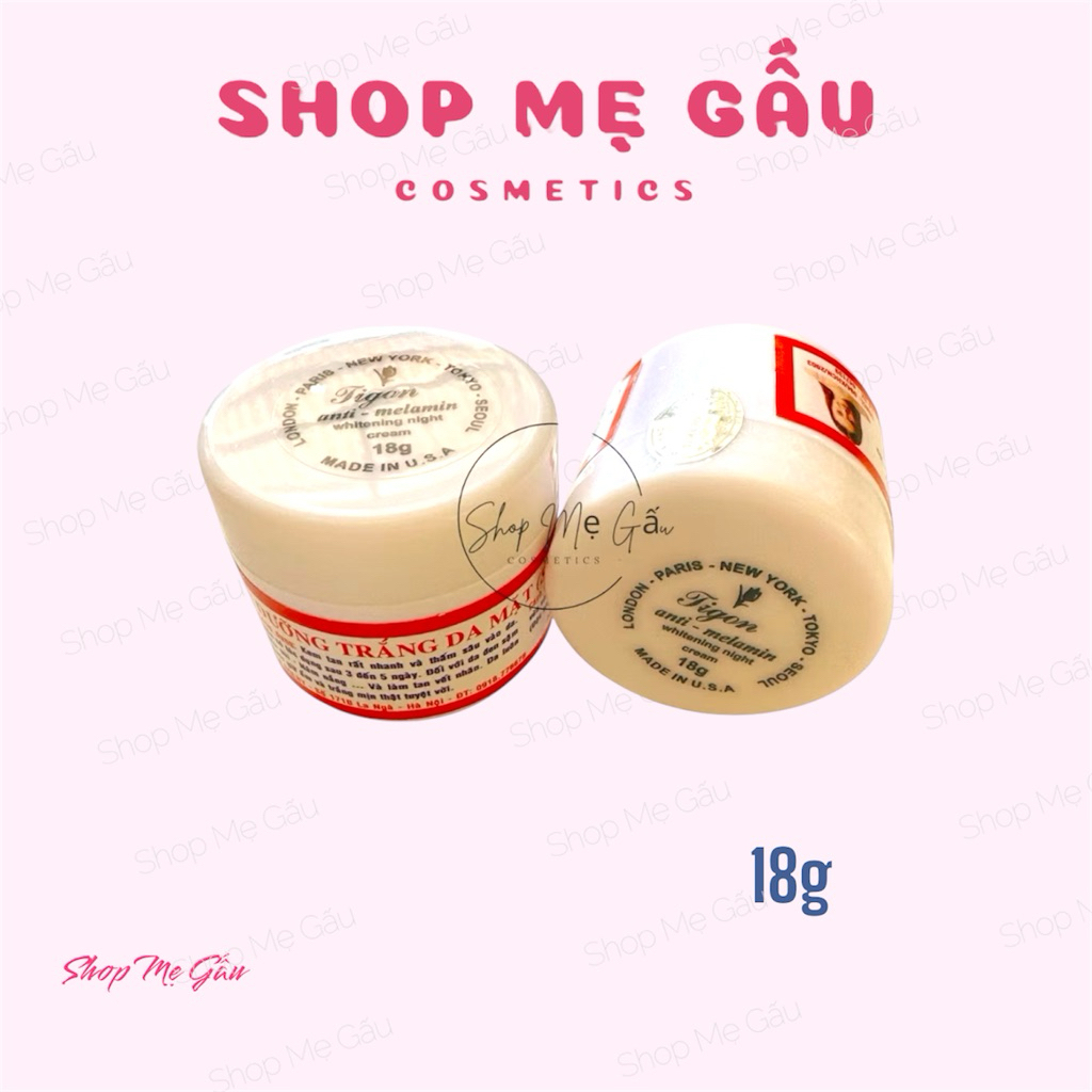 Kem tigon 18g trắng da