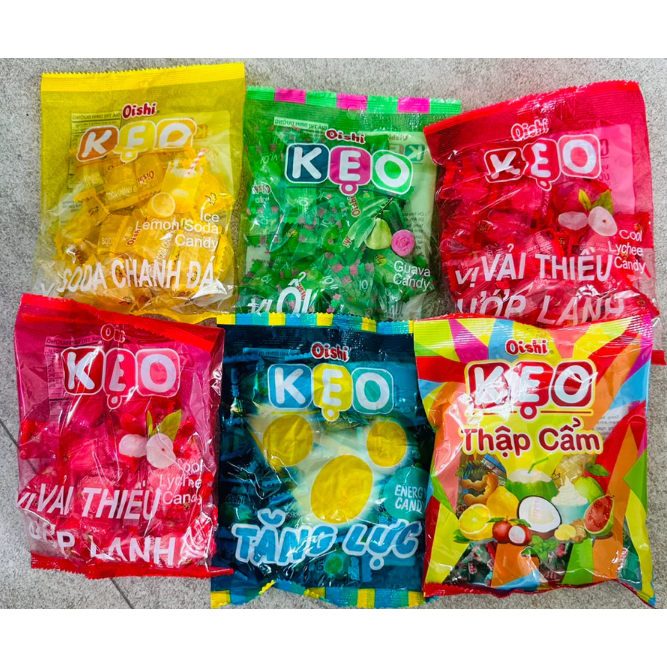Kẹo oishi 90gr. mua nhiều giảm giá