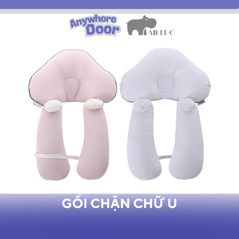 Gối chặn chữ U đa năng cho bé Aibedo