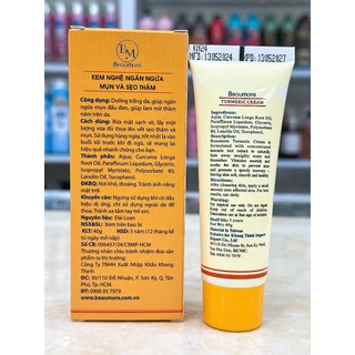 Kem Nghệ Beaumore Turmetic Cream Chính Hãng Công Ty Mẫu Mới
