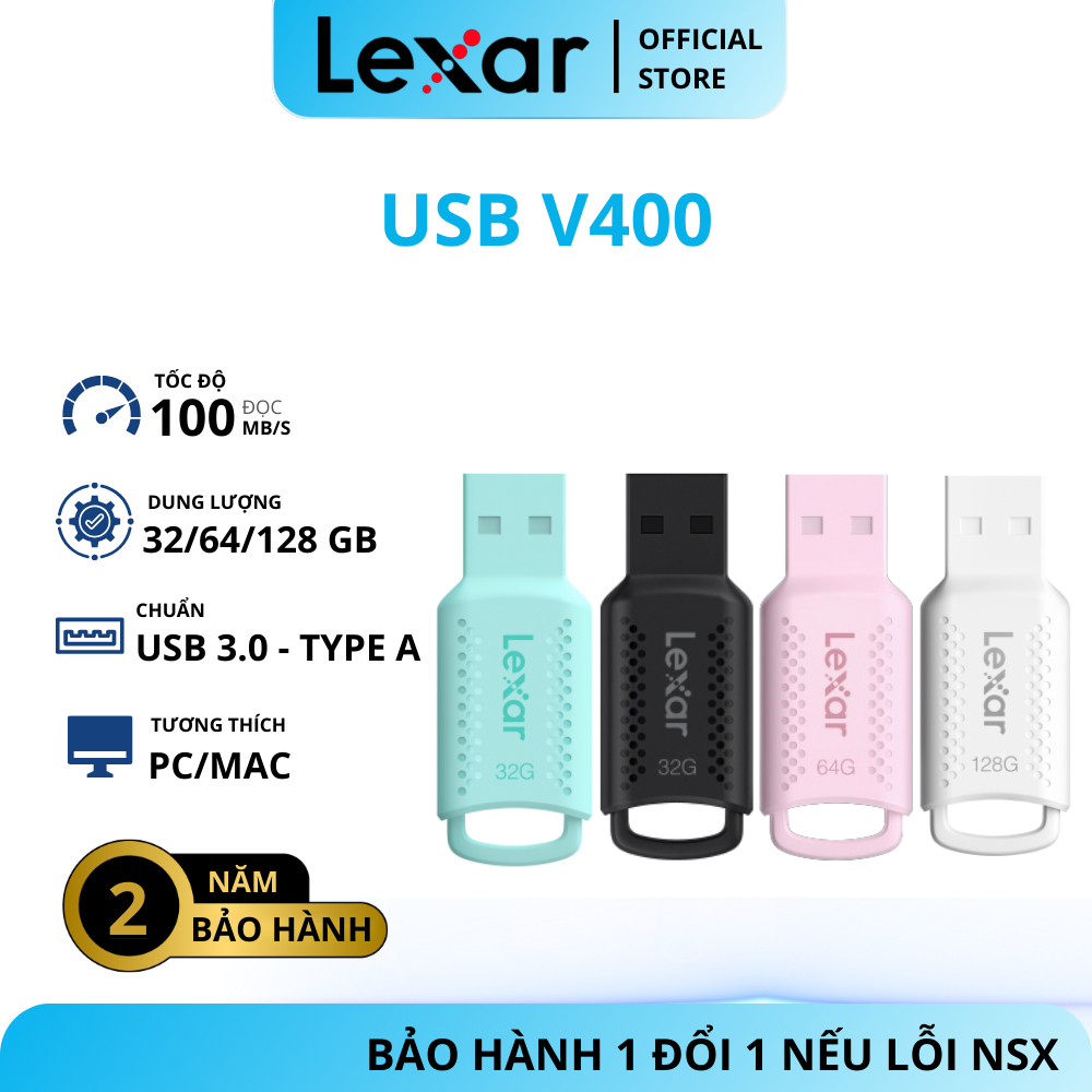 USB Lexar JumpDrive V400 64GB