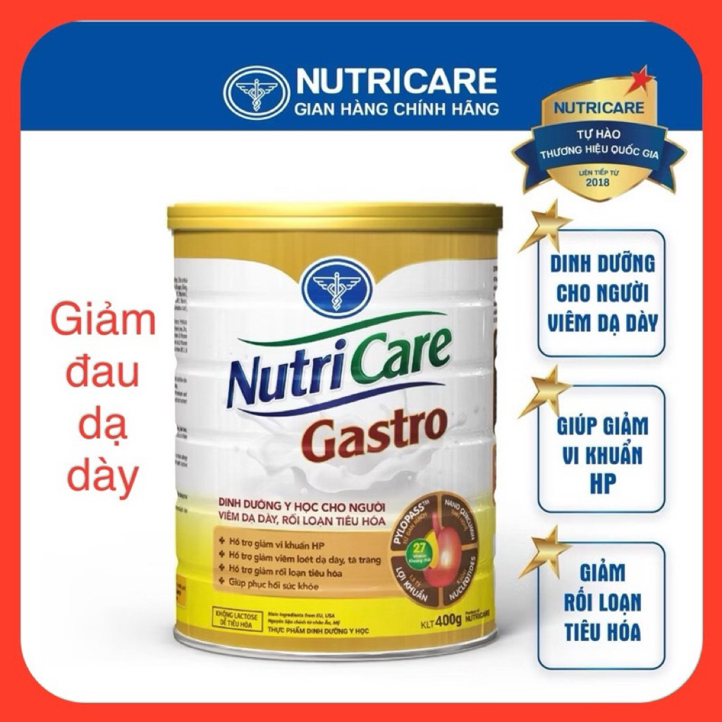 (Sale) Sữa bột NutriCare Gastro - 900g  date: Mới