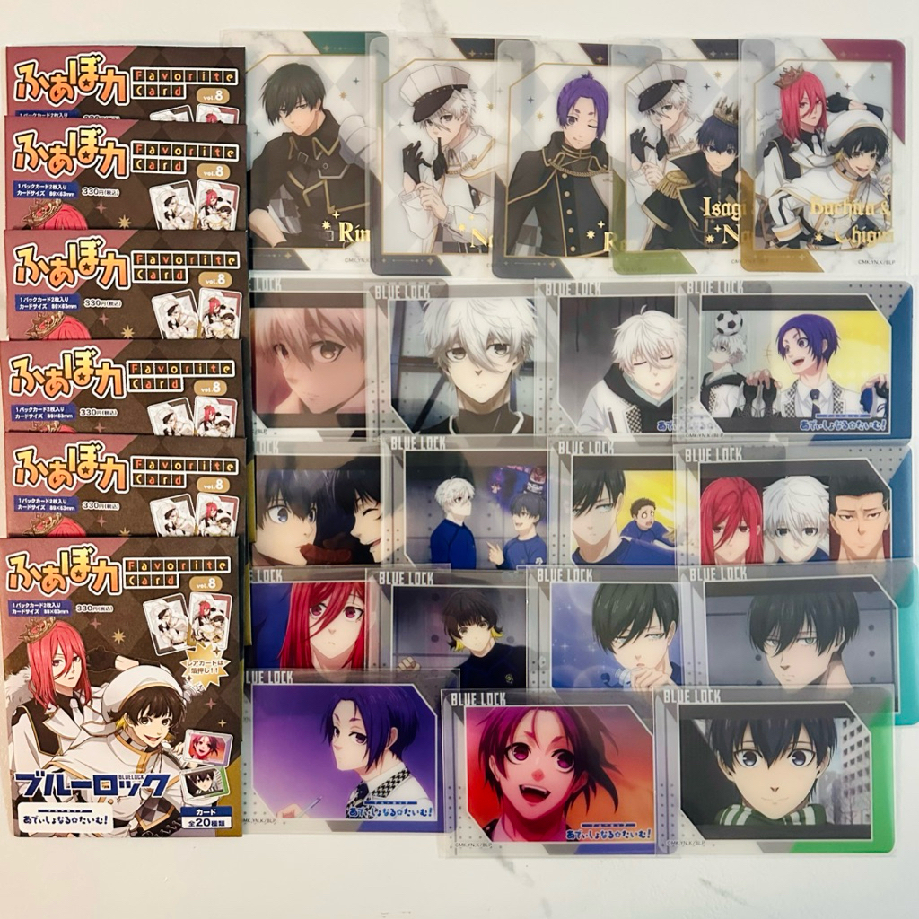 Blue Lock-BLLK-Thẻ bài Clear card Favorite Blue Lock Vol.8