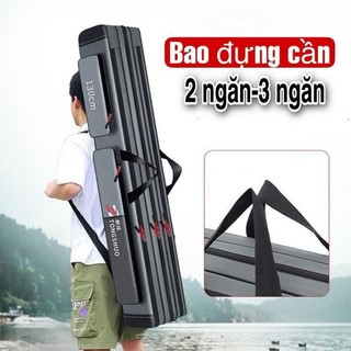  Túi Đựng Cần Câu Cá Xám 2 Ngăn 3 Ngăn Vừa Ô 2m6 Chống Nước Chống Mài Mòn Bền Đẹp Tiện Lợi 