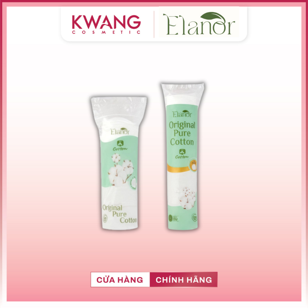  Bông tẩy trang 3 lớp Elanor Miota Cotton Pads Organic Ceiba Tree 80 miếng 222 miếng 