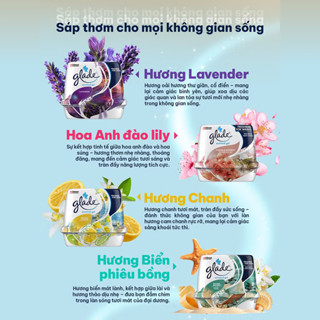  Combo 3 cục sáp thơm Glade 180g nhập khẩu Thái Lan 