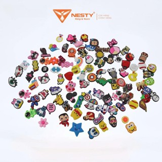   TẶNG CHARM NGẪU NHIÊN  Charm Gắn Dép NESTY Đa Dạng Mẫu Mã 