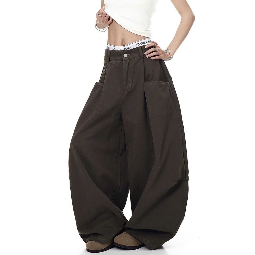 ZBM - Quần Kaki Ống Cong Barrel RuXi Pants Nam Nữ Unisex | BigBuy360 - bigbuy360.vn