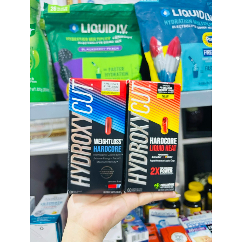 ĐỐT MỠ GIẢM CÂN HYDROXYCUT WEIGHT LOSS HARDCORE 60VIÊN