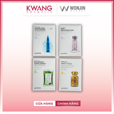 Hộp 10M Mặt Nạ Wonjin EFFECT, INSTANT, AMPOULE Essence Mask Giúp Phục Hồi Da Chuyên Sâu 30g Hàn Quốc