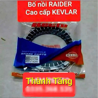 Bố nồi Suzuki Raider Fi,Satria Fi,raider x.cơ chất liệu cao cấp kevlar