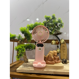 [Bản Mới Nhất 2025 PIN 20000mAp] Quạt cầm tay tích điện dung lượng pin khủng 5 cấp độ, màn hình LED thông minh